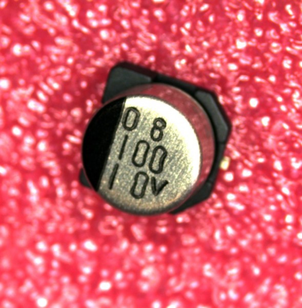 100µF 10V SMD Alu Elektrolit Kondensator
