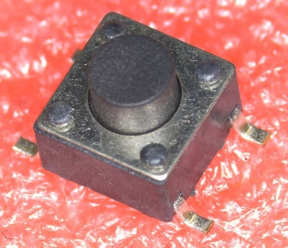 SMD Kurzhubtaster 6,0x6,0x5,4 mm