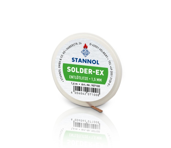 Stannol SOLDER-EX Entlötlitze 1,5mm 1,6m