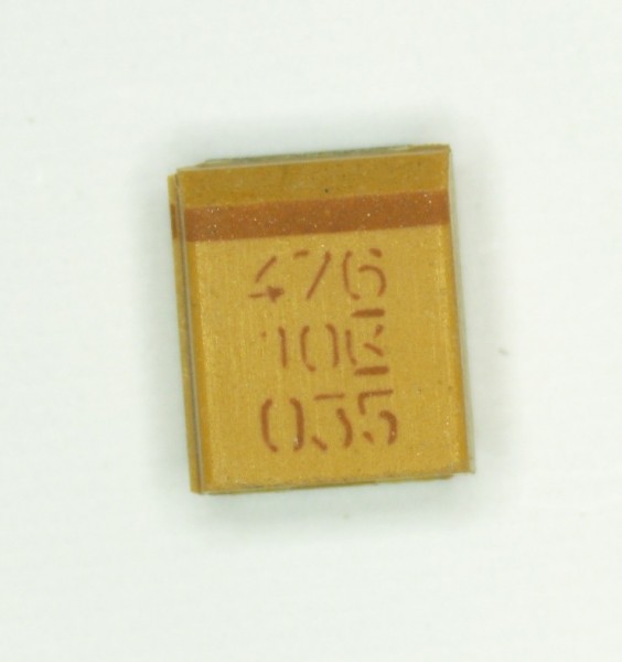 47µF 10V SMD Tantal Elektrolit Kondensator